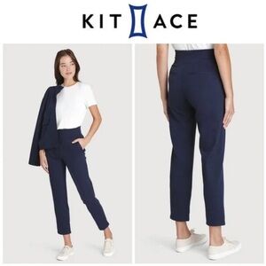 NEW Kit And Ace Women’s Mulberry Pant Dark Navy Size 10 MSRP $118